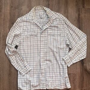 Calvin Klein Jeans Plaid Button Up